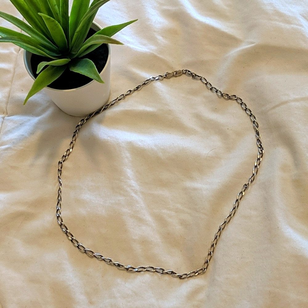 Silver necklace